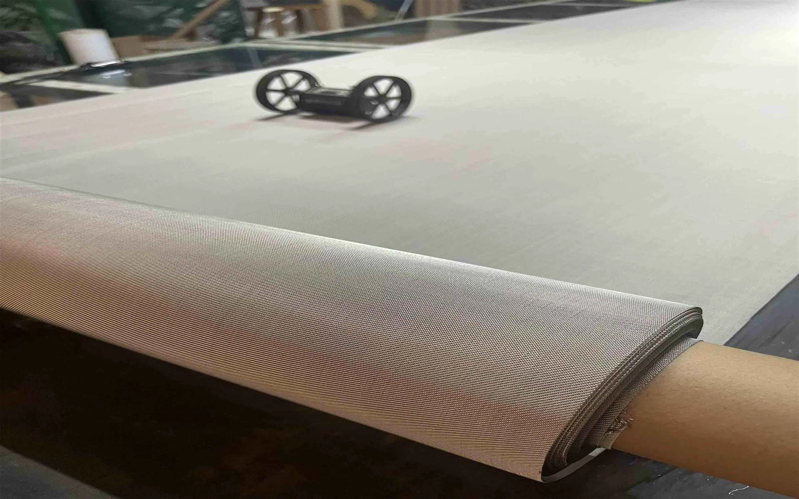 Titanium wire woven mesh Titanium wire woven mesh